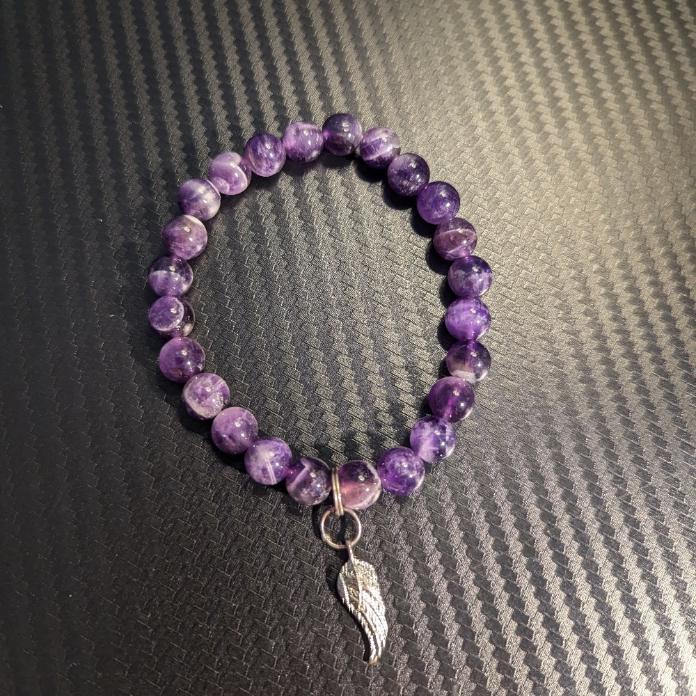 Amethyst Stretch Bracelet